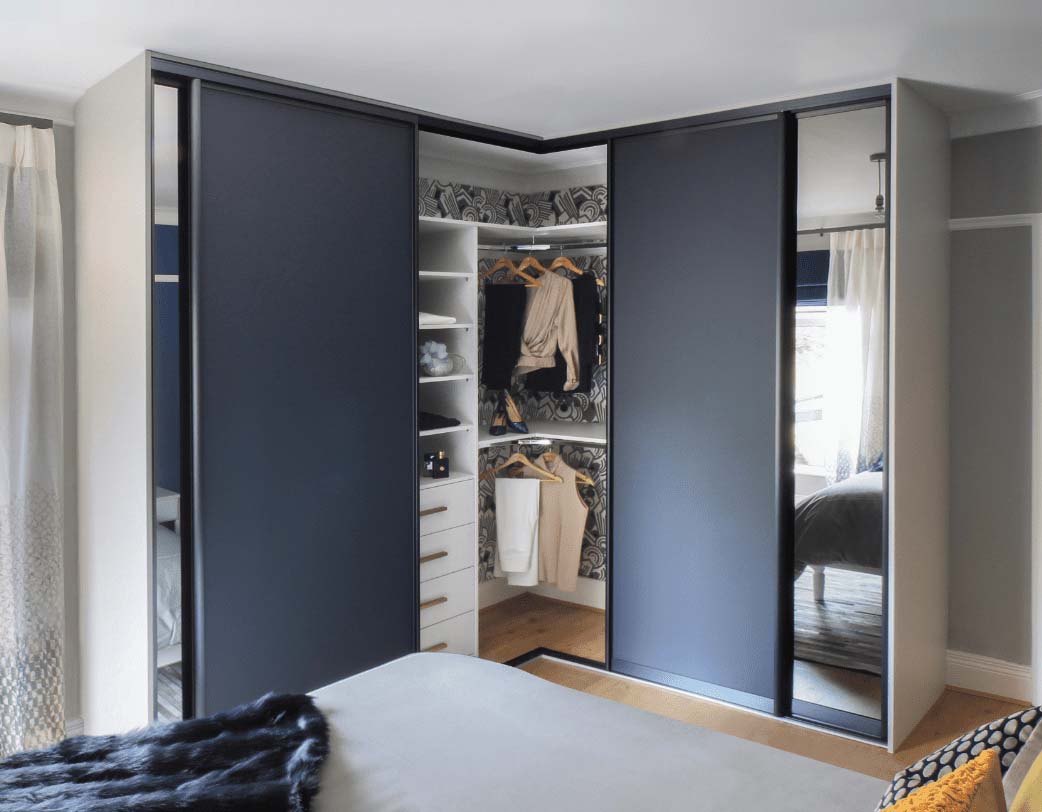 Bespoke Corner Sliding Wardrobe