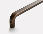 antique brown handle