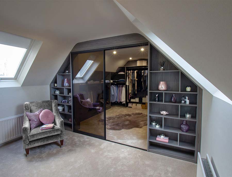 walk in wardrobe