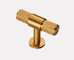 knurled tbar brass handle