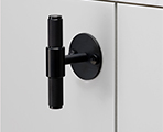 t bar black buster and punch handle
