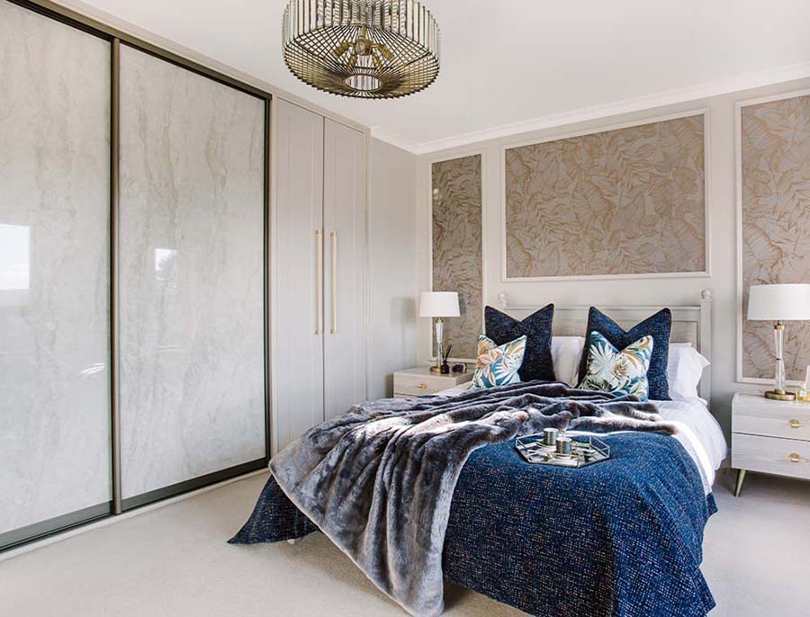 sliding and hinge wardrobe special finish